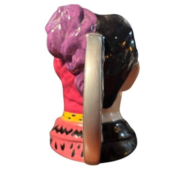 Vintage 1995 DC comics Mug Two Face Batman. Ceramic pink purple EUC rare VTG - Picture 4 of 7